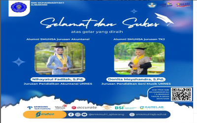 Kabar Gembira Alumni SMK Muhammadiyah 1 Ajibarang