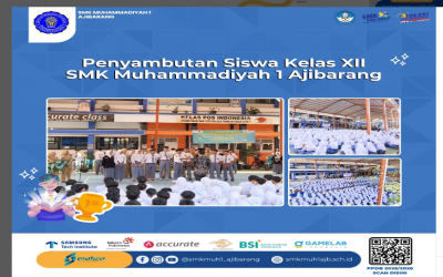 Penyambutan Siswa Kelas XII SMK Muhammadiyah 1 Ajibarang