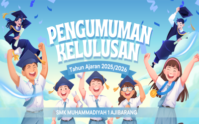 PENGUMUMAN KELULUSAN ONLINE SMK MUHAMMADIYAH 1 AJIBARANG TAHUN AJARAN 2025/2026