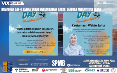 Ramadhan Day 4 : Ketika Sahur Menumbuhkan Harap, Berbuka Menguatkan Sabar
