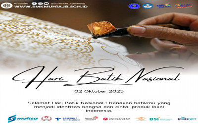Semarak Hari Batik di SMK Muhammadiyah 1 Ajibarang, Ada Makna Mendalam di Baliknya