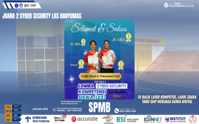 Juara 2 Cyber Security LKS Banyumas