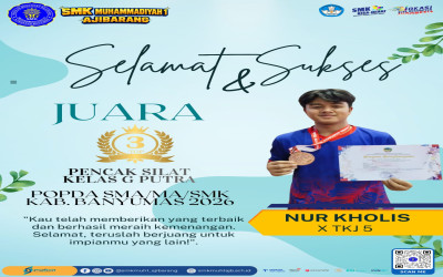 Prestasi Pencak Silat SMUHSA di POPDA Banyumas 2026!