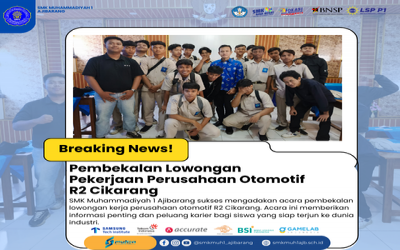 Breaking News SMK Muhammadiyah 1 Ajibarang